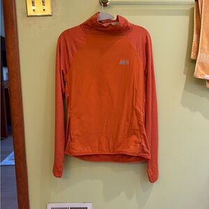 REI Burnt Orange Outdoor Pullover